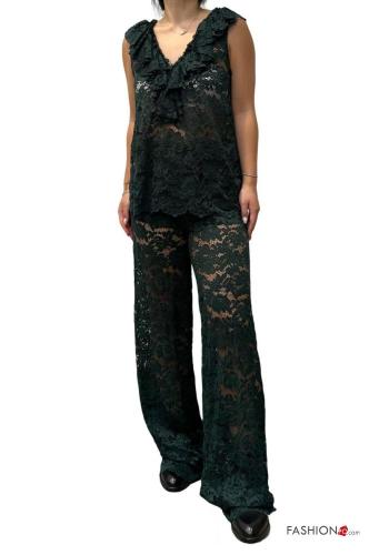 Spitze- Hose mit Futter - ph 4