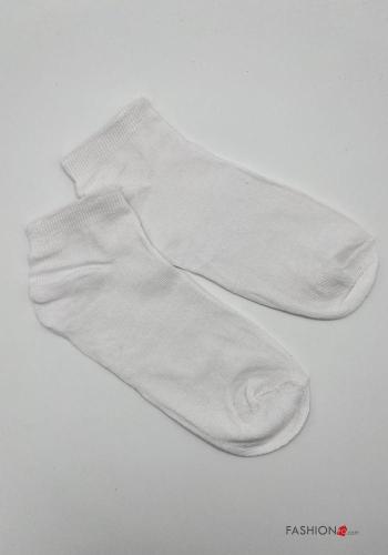 Chaussettes courtes en Coton avec élastique - ph 2