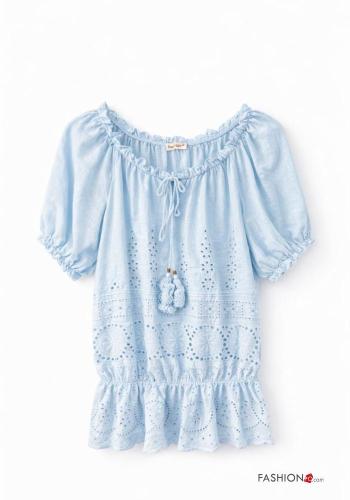 Chemise en Coton broderie anglaise - ph 2