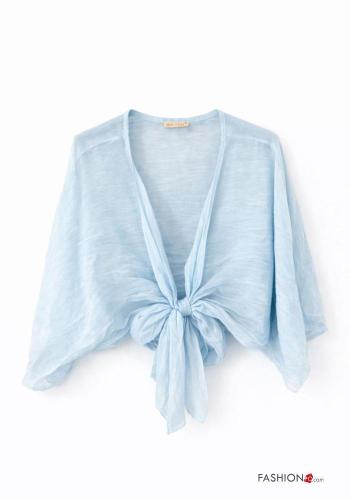 Chemise avec noeud à col en V - ph 2