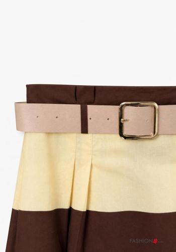 Falda de Algodón con cinturón - ph 3