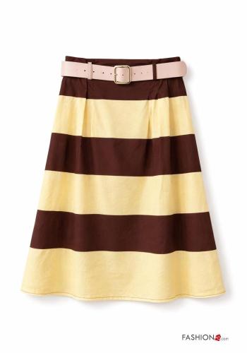 Falda de Algodón con cinturón - ph 4