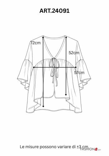 Blouse à col en V - ph 3