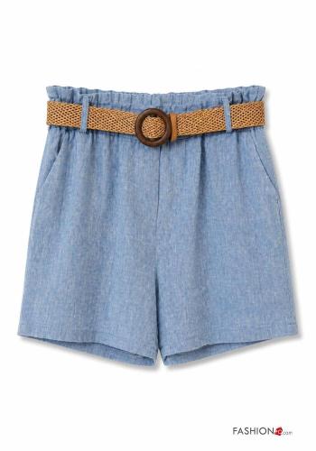 Linen Shorts with pockets - ph 2