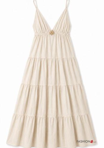 Vestido de Algodón con hombreras - ph 3
