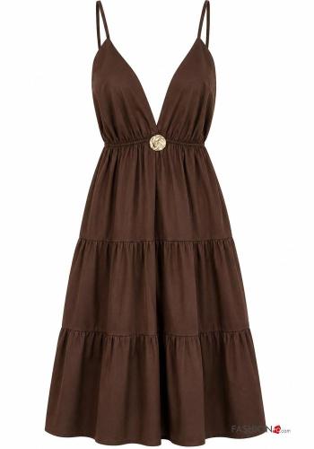 Vestido de Algodón con hombreras - ph 3