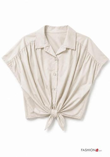 Camisa de Algodón con lazo - ph 2