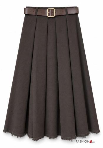 Cotton Skirt with belt - ph 2