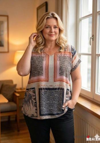 Top manga corta Estampado Artístico - ph 2