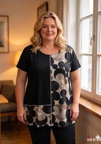 Polka-dot short sleeve Top - ph 1