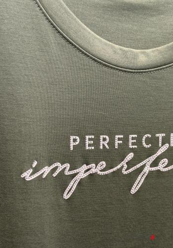 Lettering print short sleeve crew neck T-shirt - ph 5