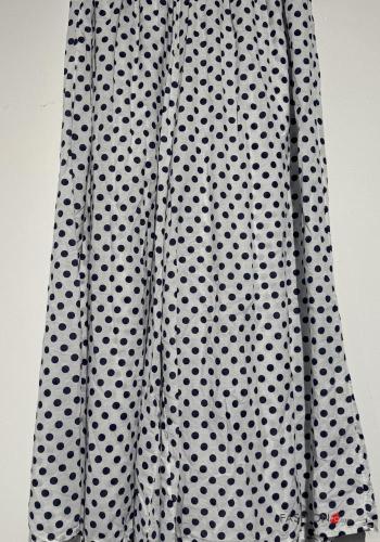 Pantalone in Cotone Fantasia pois - ph 2
