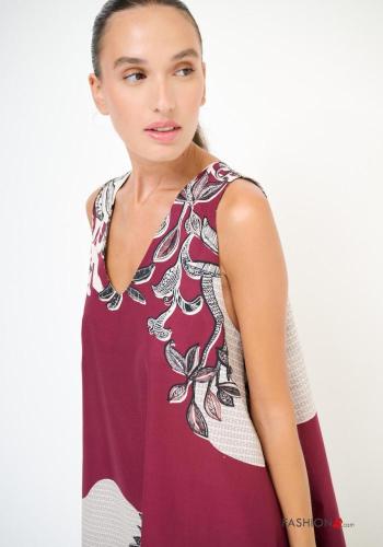 Bedrucktes Kleid aus Baumwolle - ph 2