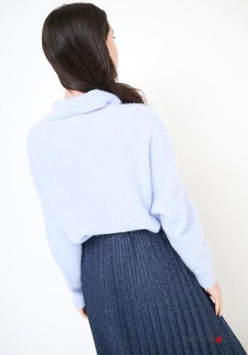 Camisola em Lã mista manga comprida com gola com botões - ph 3