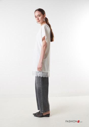 Vestido encaje manga corta - ph 3