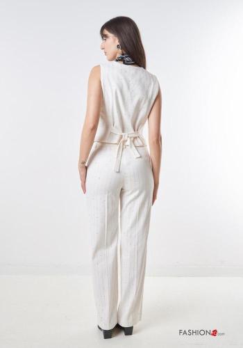 Cotton Trousers with sequins - ph 3