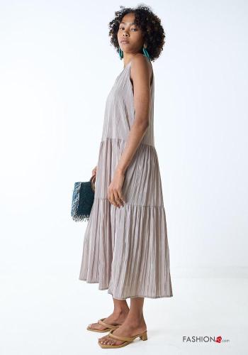 Vestido sin mangas con cuello en v - ph 3