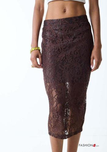 Falda encaje Estampado Floral - ph 2