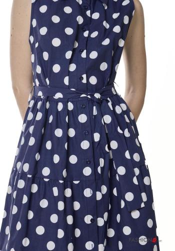 Polka-dot sleeveless Cotton Dress - ph 2