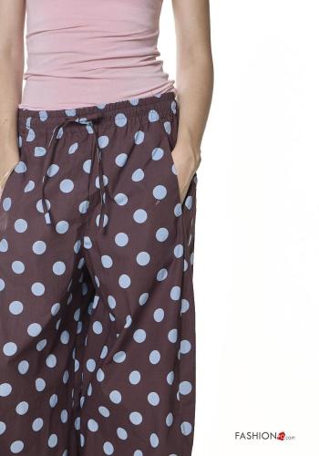 Polka-dot Cotton Trousers - ph 2