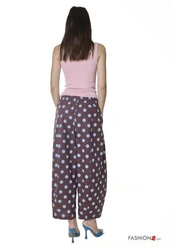 Polka-dot Cotton Trousers - ph 4