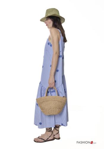 Patterned sleeveless Cotton Dress - ph 3