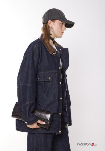 Cotton Jacket with buttons with pockets - ph 2
