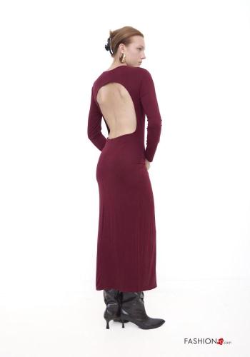 long sleeve backless Dress - ph 3