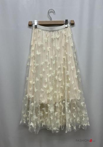 Falda De tul con forro con elástico - ph 6