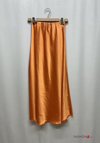 Falda satén con elástico - ph 2