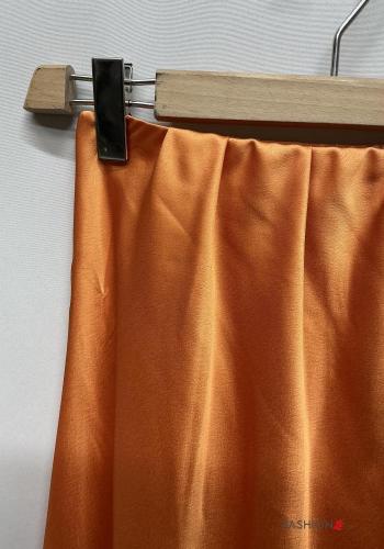 Falda satén con elástico - ph 3
