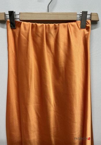 Falda satén con elástico - ph 4