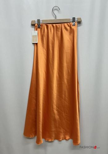 Falda satén con elástico - ph 5