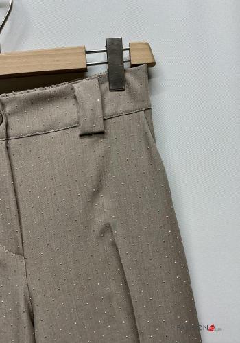 glänzende Hose aus Baumwolle - ph 3