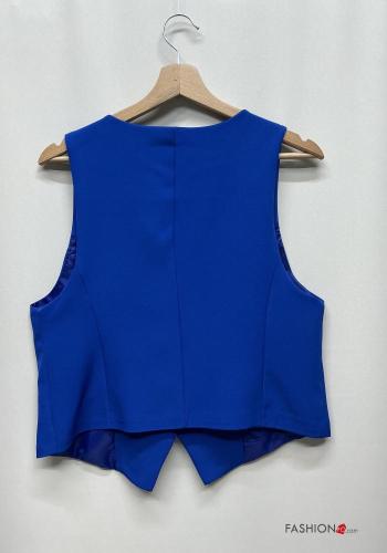 Chaleco con botones con cuello en v - ph 4