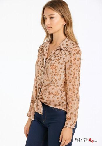 Camisa De lurex Estampado animal - ph 2