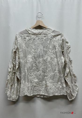 Chemise en Coton à boutons avec noeud - ph 5