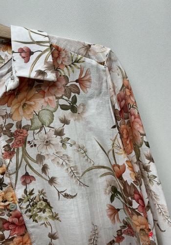 Chemise en Soie à Imprimé Floral - ph 3