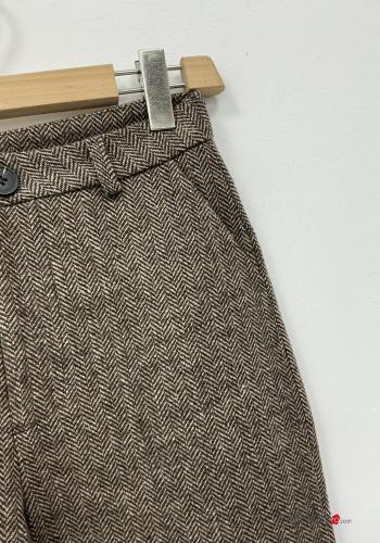 Wool Mix Trousers - ph 3