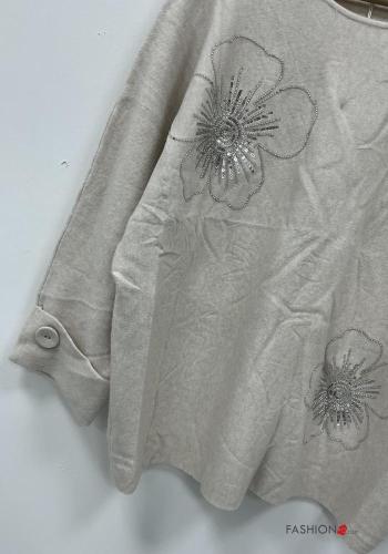 Lässiges Strickpullover - ph 4