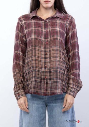Camicia in Misto Lana con bottoni