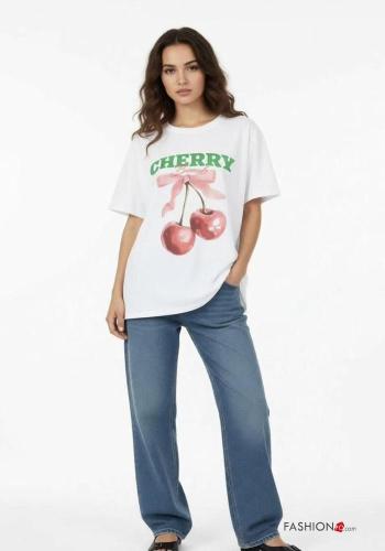 T-shirt de Algodón Diseño impreso - ph 1