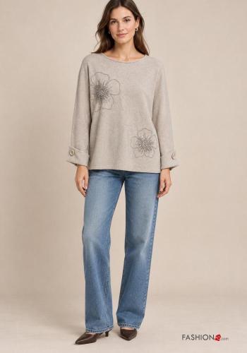 Lässiges Strickpullover - ph 1