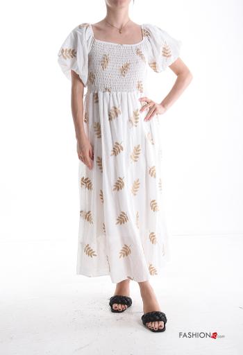 Embroidered Cotton Dress