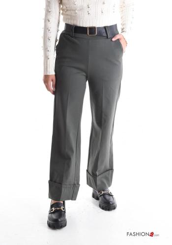 Trousers with belt with pockets - ph 1