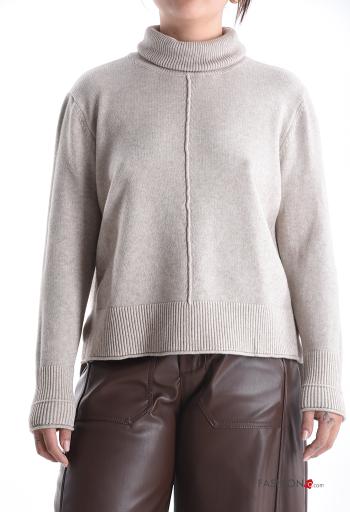 Jersey Cuello de Tortuga Estilo Informal - ph 1