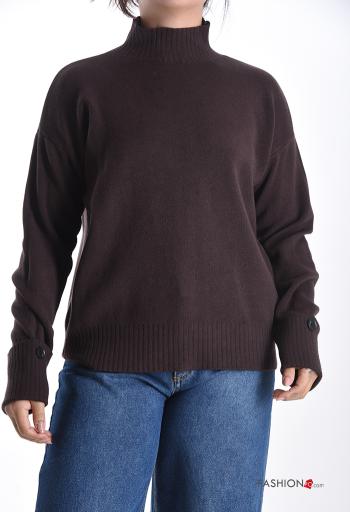 Camisola com gola subida - ph 1