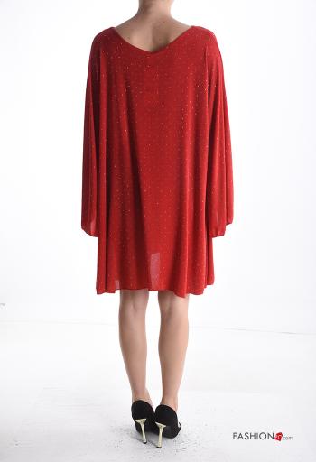 Vestido oversize com strass - ph 2