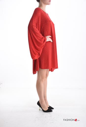 Vestido oversize com strass - ph 3