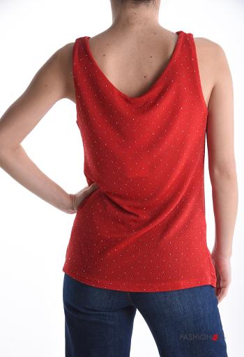 Top sem mangas com strass - ph 2